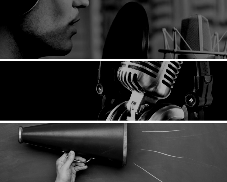 Voz en off, Spot, Perifoneo